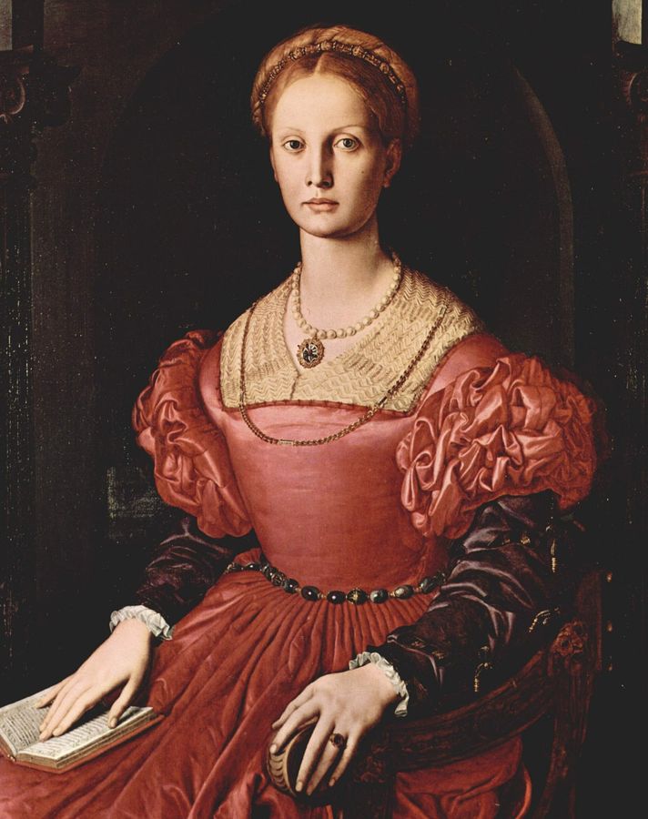 Italian : Ritratto di Lucrezia Panciatichi Portrait of Lucrezia Panciatichi