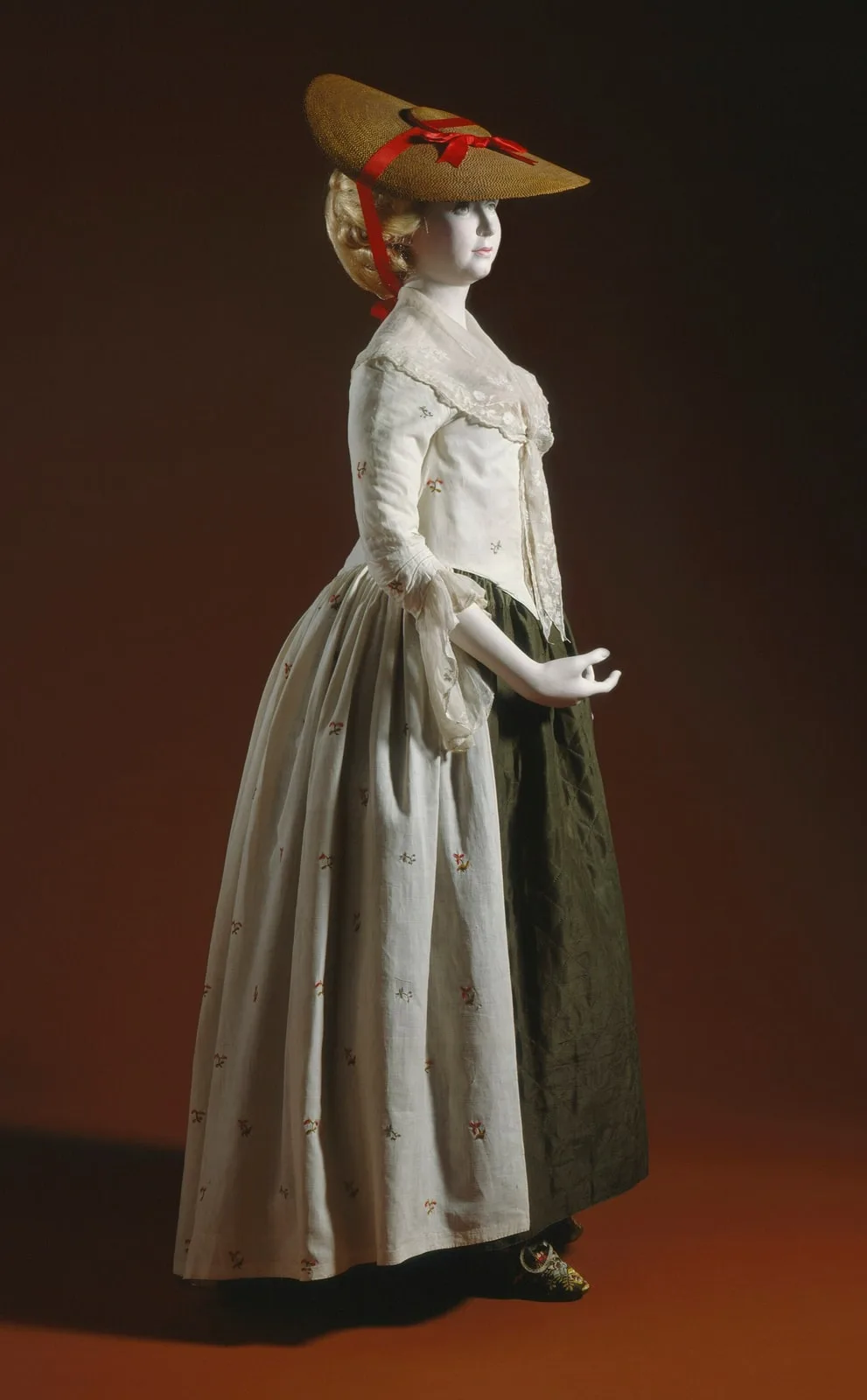 Robe à l'Anglaise ensemble 1780s