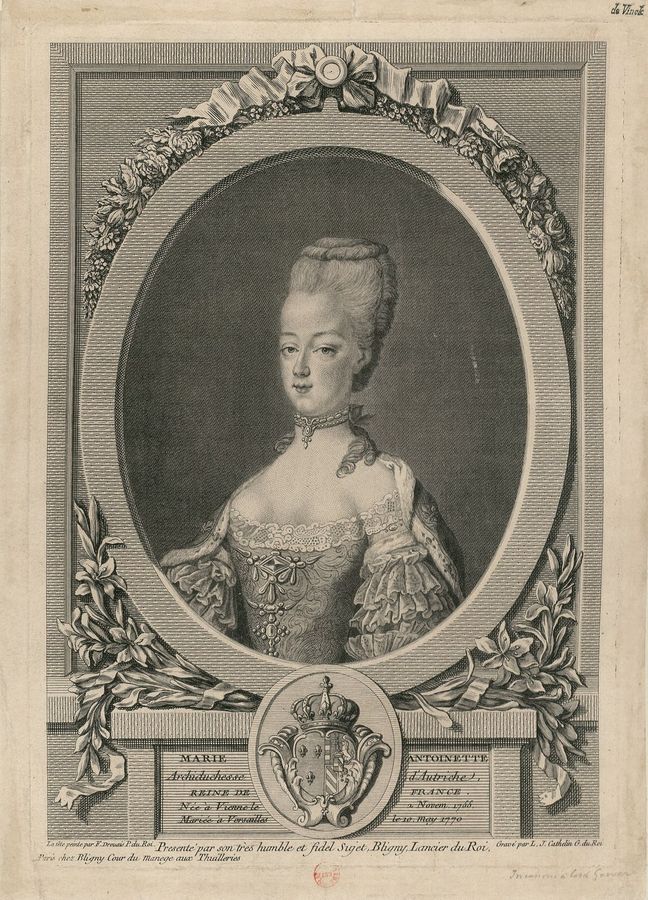 Portrait of Marie-Antoinette (1755-1793)