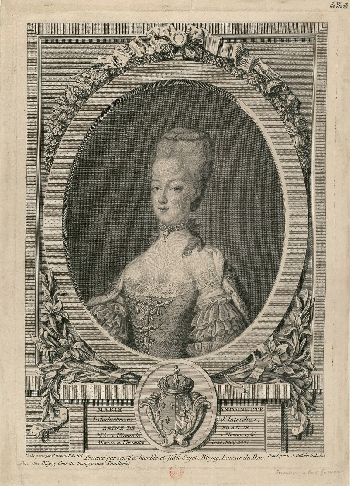 Portrait of Marie-Antoinette (1755-1793)