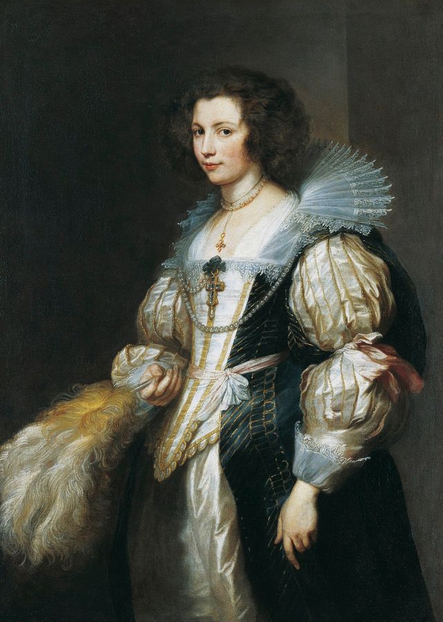 Portrait of Maria Louis de Tassis (1611-1638), daughter of canon Antoine de Tassis