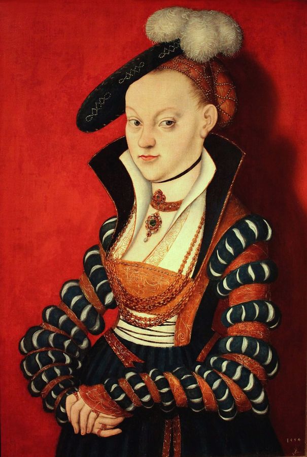 German : Bildnis Christiane von Eulenau Portrait of Christiane von Eulenau