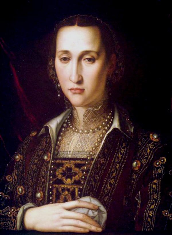 German : Eleonora von Toledo, Herzogin von Toskana (1519-1562) Portrait of Eleonora di Toledo