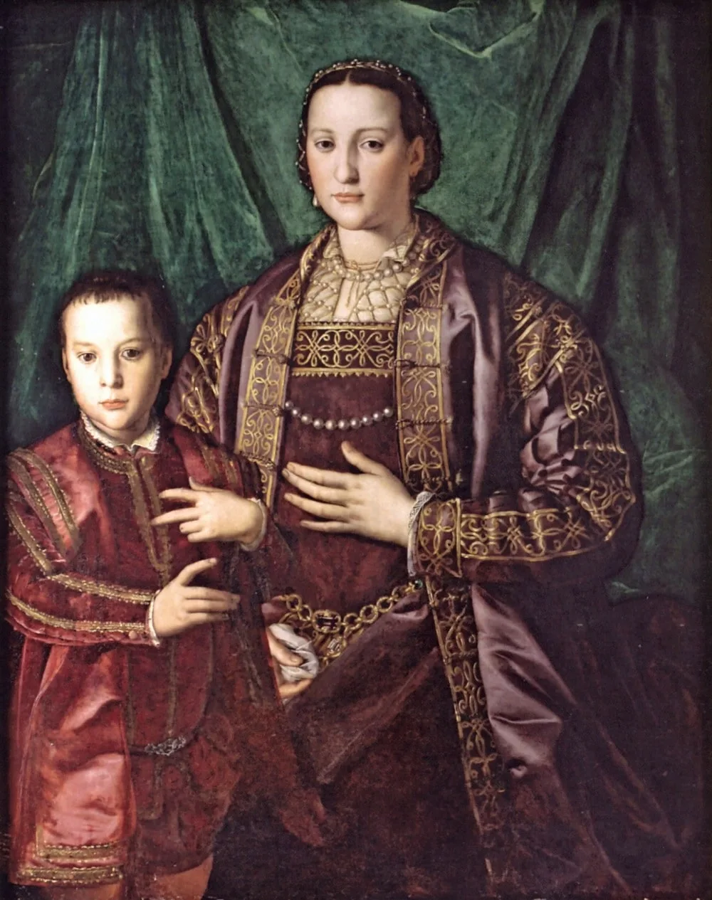 Eleonora di Toledo with her son Francesco