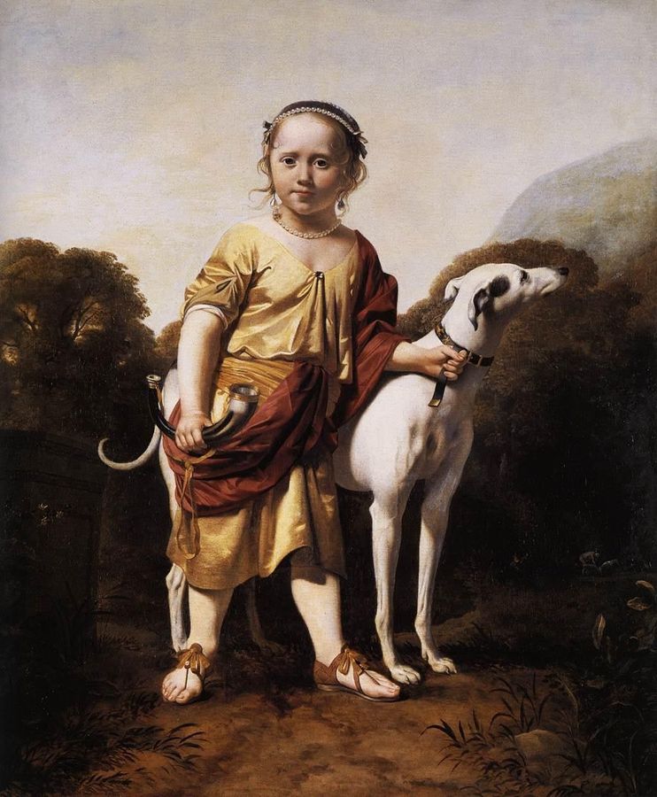 Portrait of a girl as a Huntress
