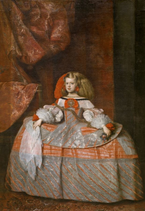 Spanish: La infanta doña Margarita de Austria Infanta Margarita Teresa in a Pink Dress