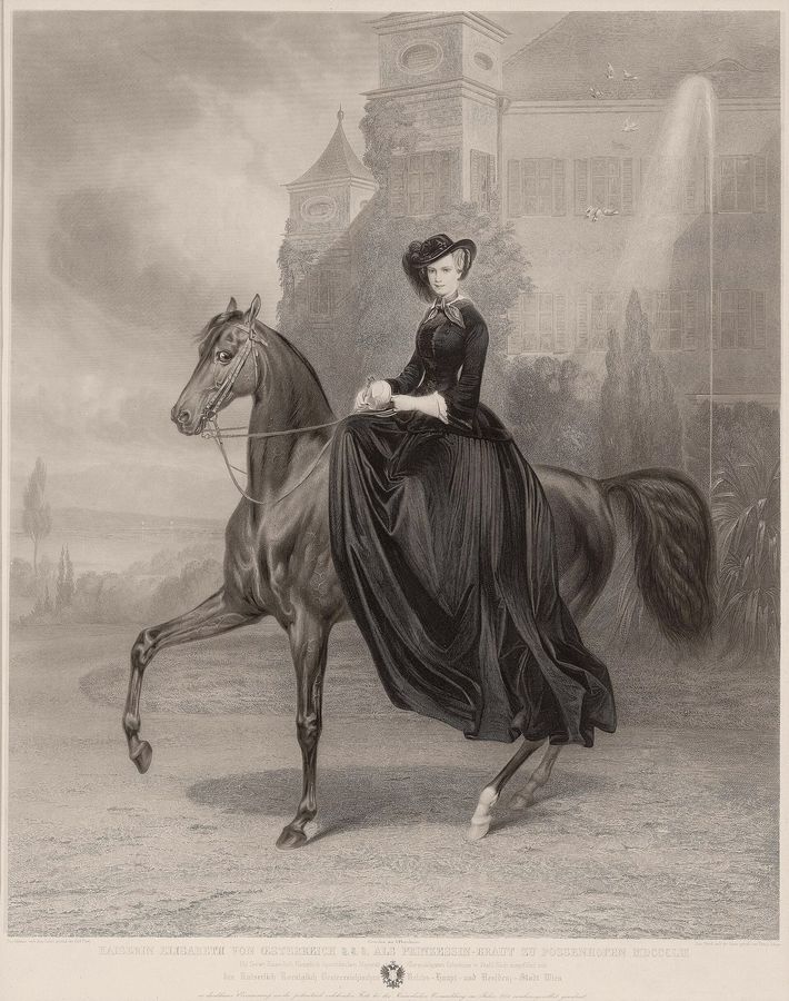 Elisabeth von Österreich 1855