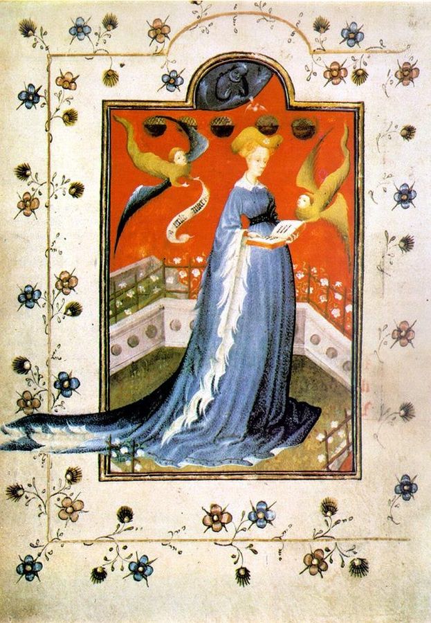 Prayer book of Maria d'Harcourt - Staatsbibliothek zu Berlin MsGermQuart42 - f19v