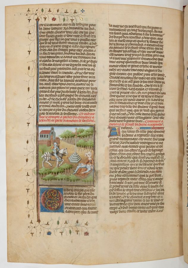 BNF Français 356 Guiron le Courtois, fol. 161v