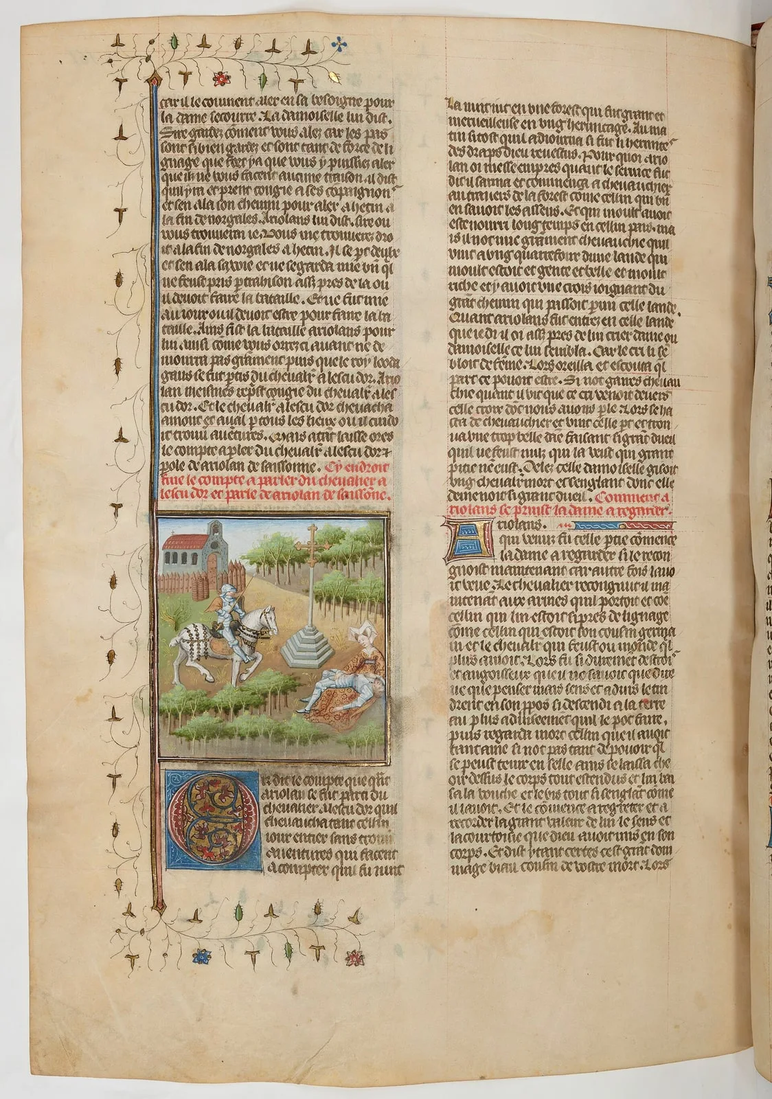 BNF Français 356 Guiron le Courtois, fol. 161v