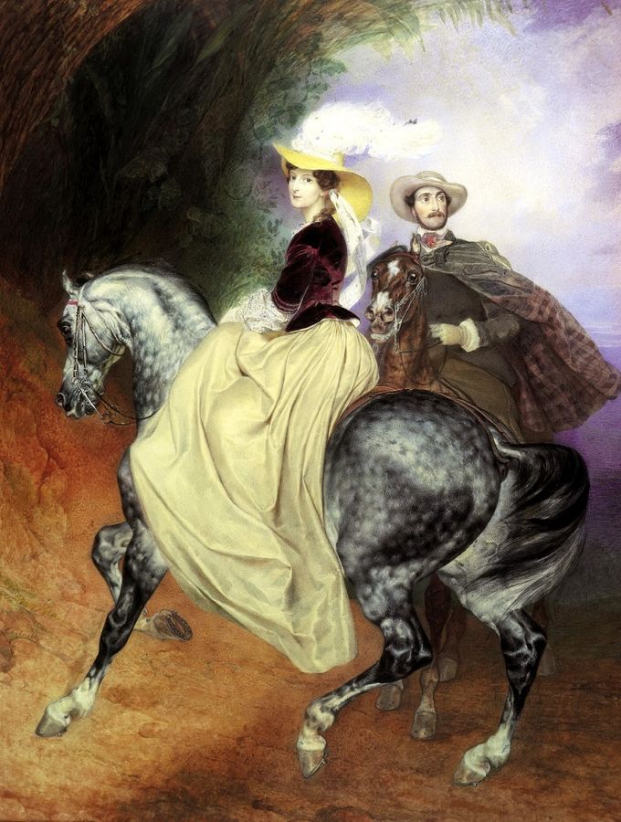 Karl Bryullov Vsadniki