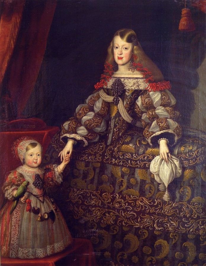 Kaiserin Margarita und Erzherzogin Maria Antonia
