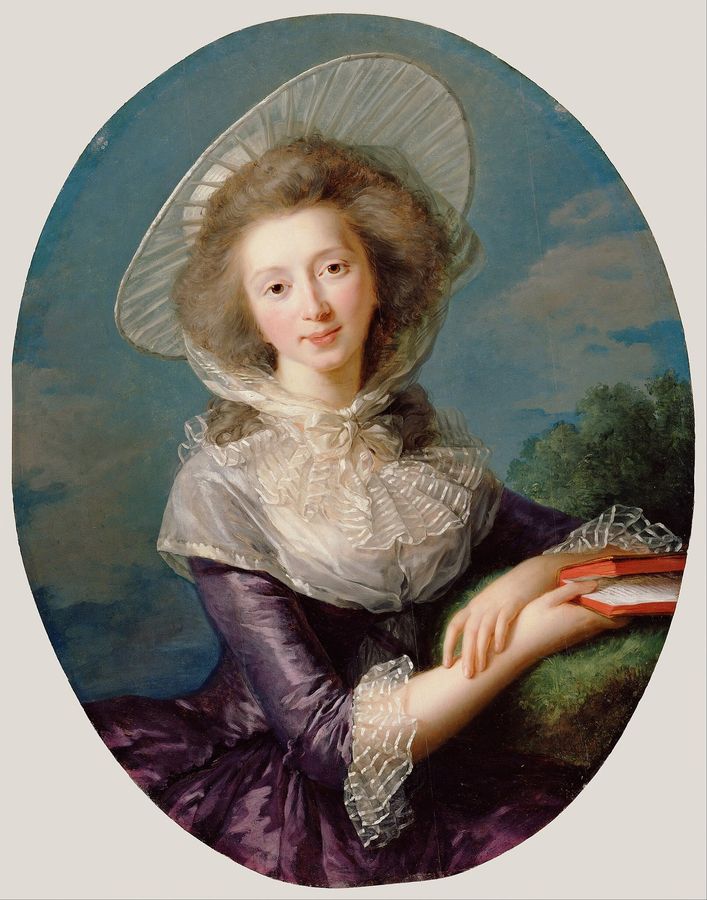 Portrait of Vicomtesse de Vaudreuil