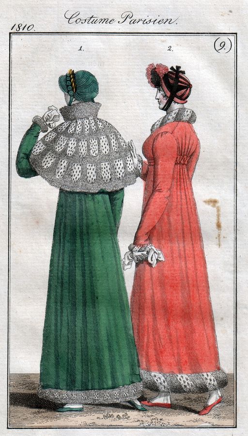 Costume Parisien, 1810