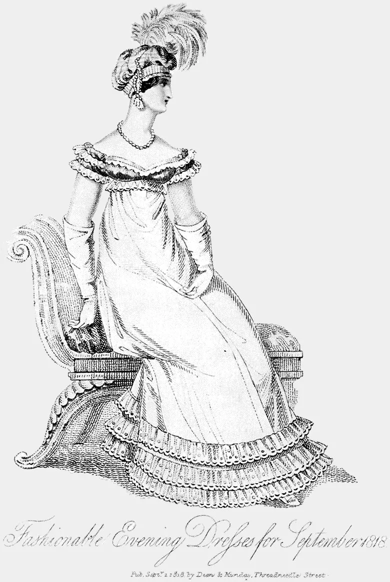 1818 Evening dress
