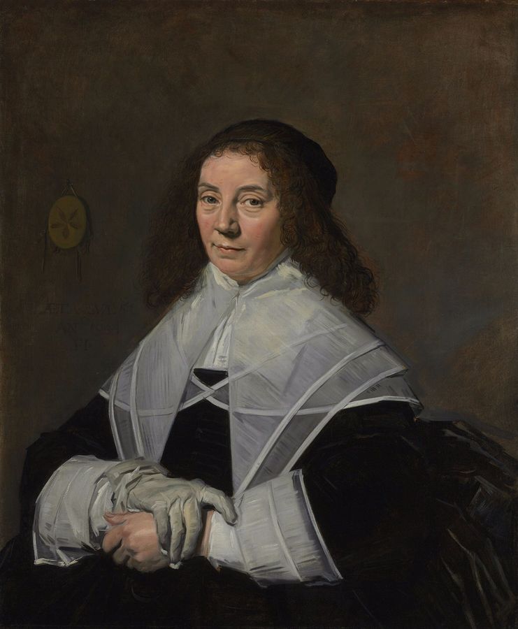 Dutch : Portret van Dorothea Berck (1593-1684) Portrait of Dorothea Berck