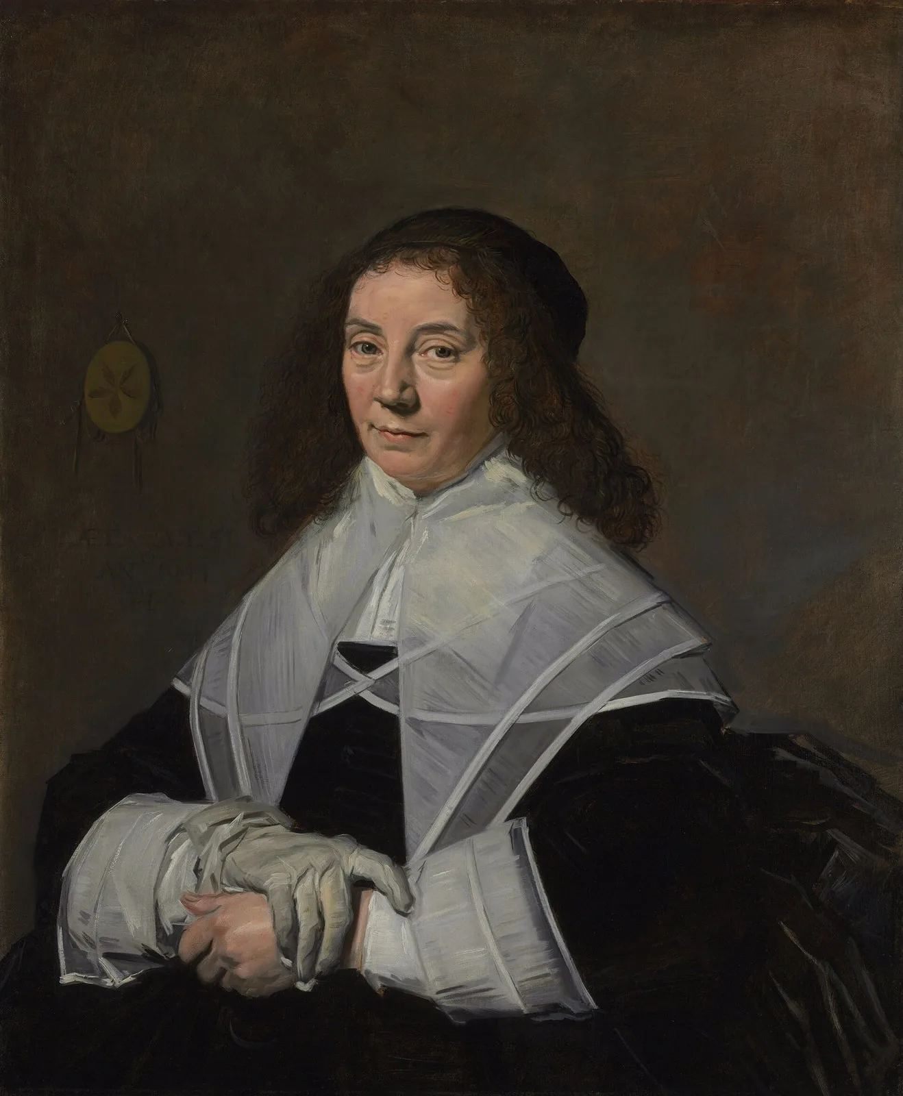 Dutch : Portret van Dorothea Berck (1593-1684) Portrait of Dorothea Berck