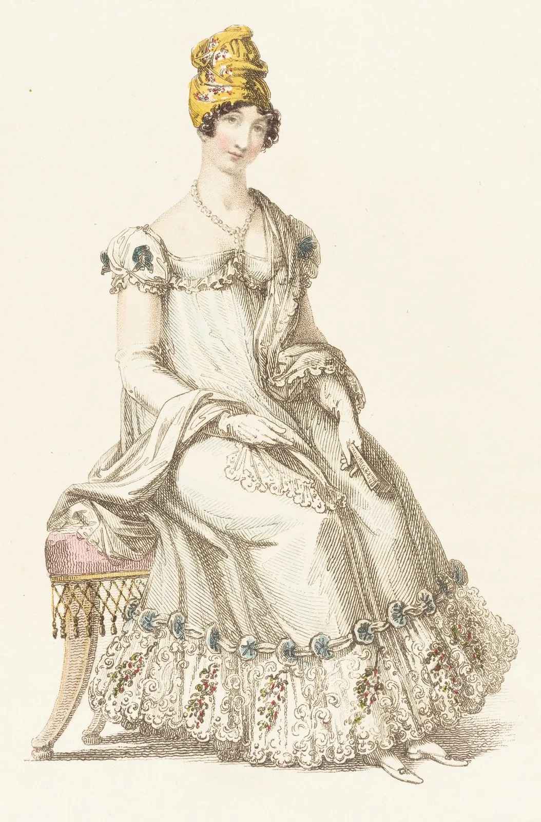 Fashion Plate (Evening Dress)