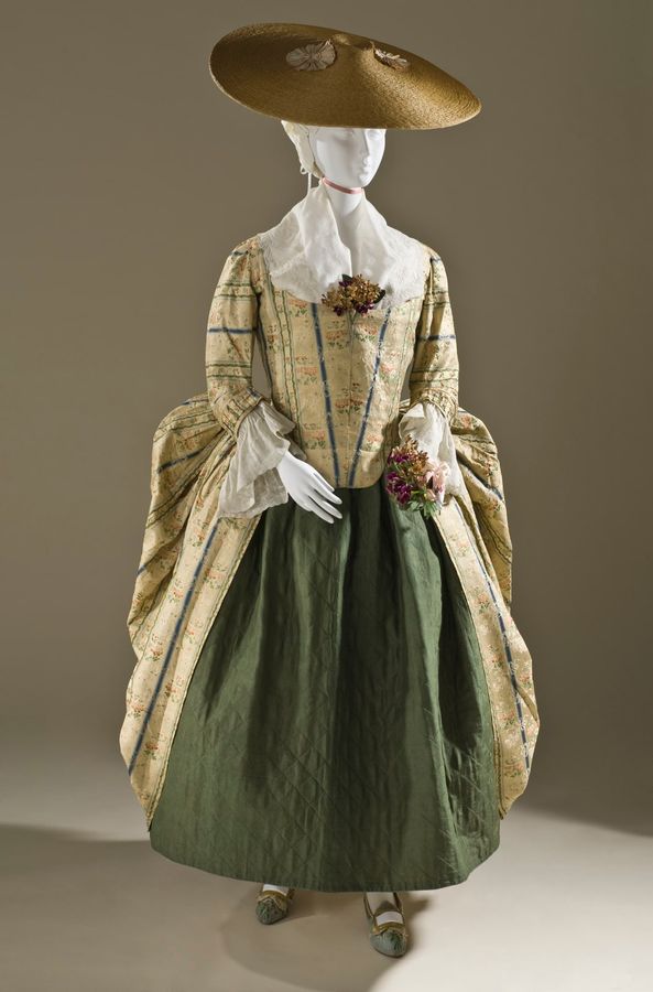 Woman's Robe à la polonaise (Close-bodied Gown) (image 1 of 10)