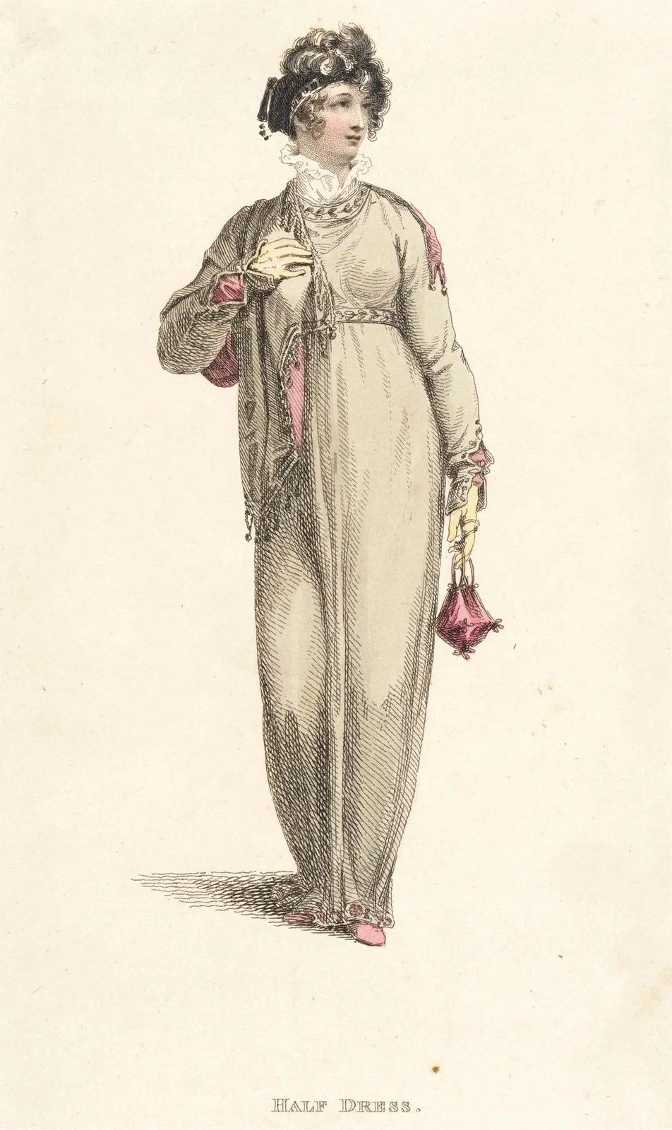 Fashion Plate (Half Dress)