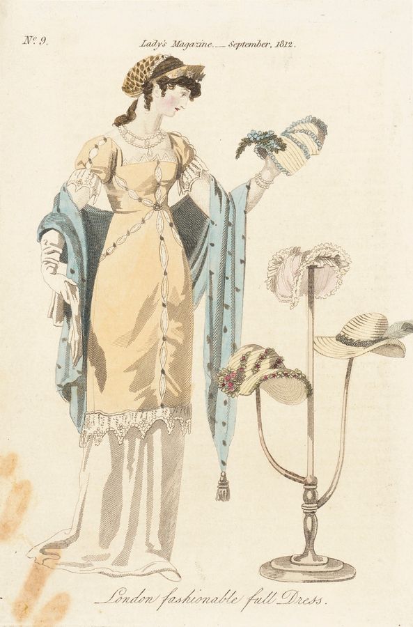 Fashion Plate (London Fashionable Full Dress)