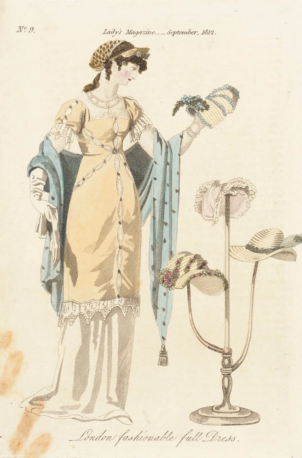 Fashion Plate (London Fashionable Full Dress)