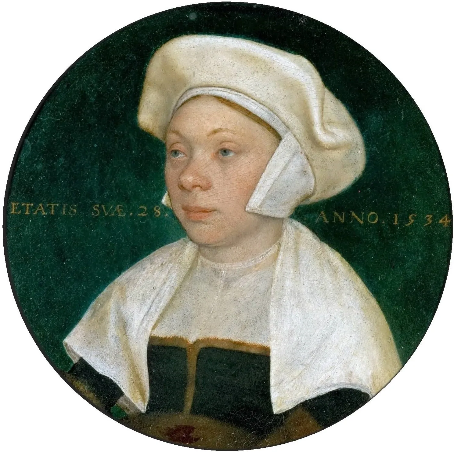 German : Die Frau eines Hofbediensteten König Heinrichs VIII The wife of a servant of King Henry VIII