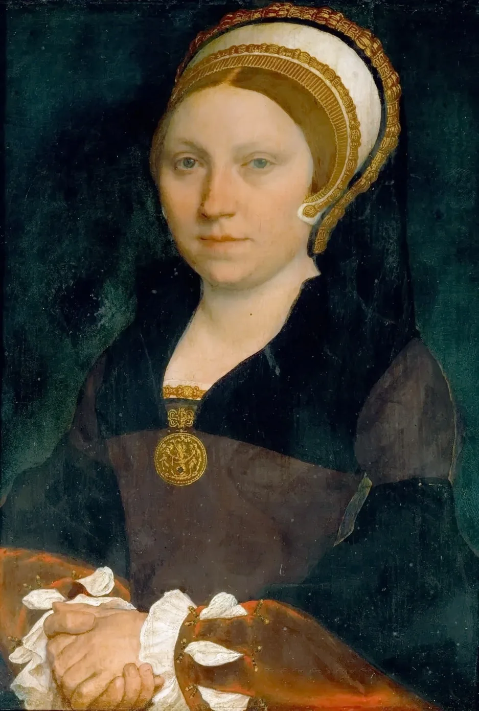 German : Bildnis einer englischen Dame Portrait of an English lady