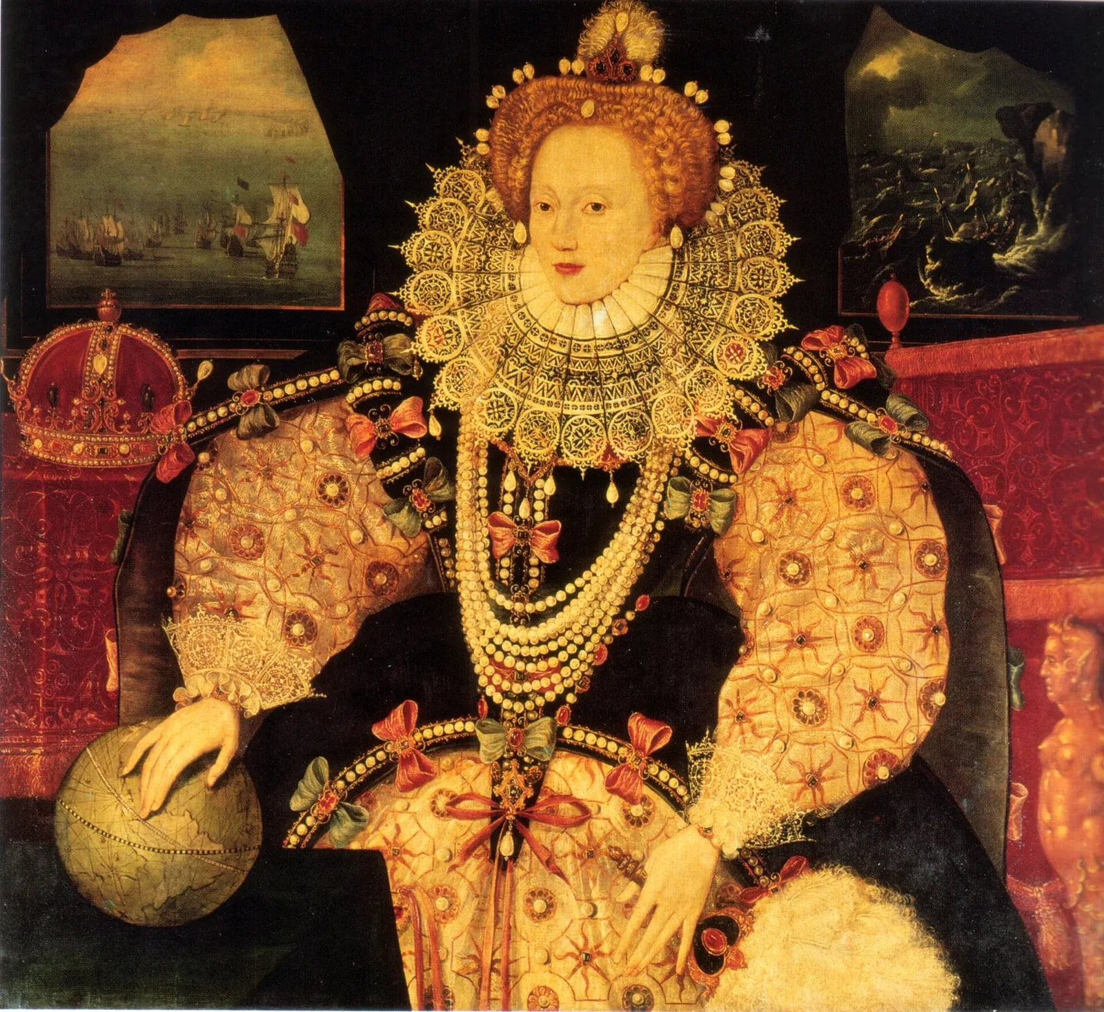 Elizabeth I Armada Portrait British School