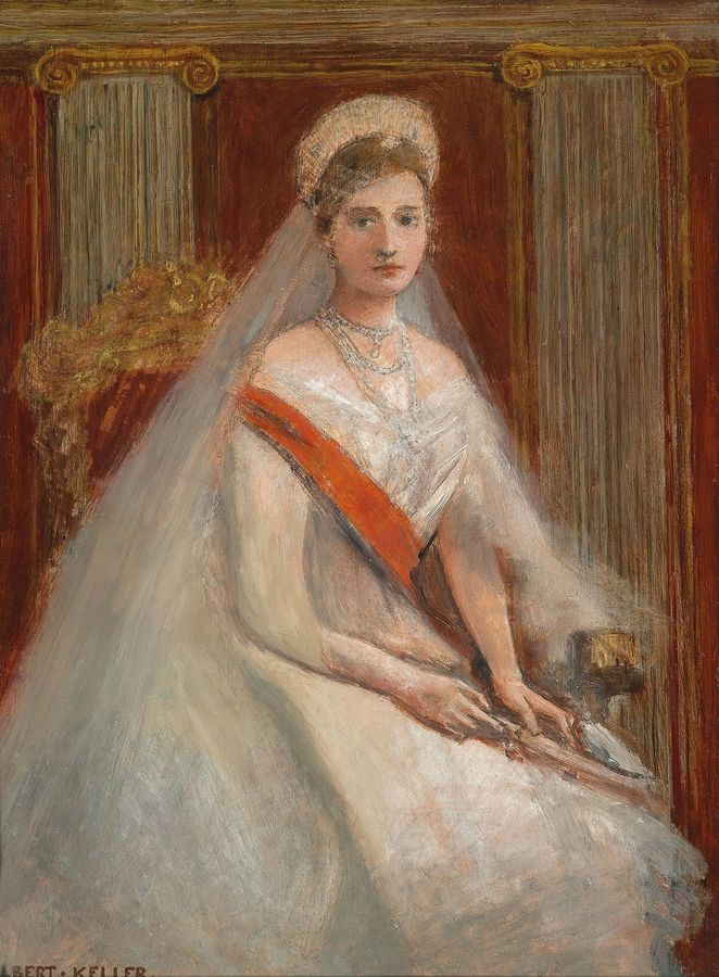 Albert von Keller Bildnis Zarin Alexandra Fjordorovna