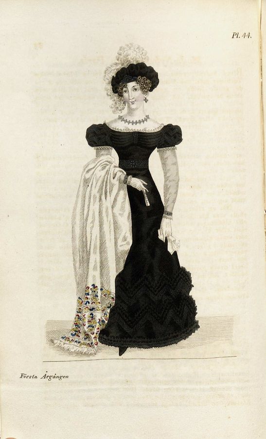 Magasin för konst, nyheter och moder 1824, illustration nr 44