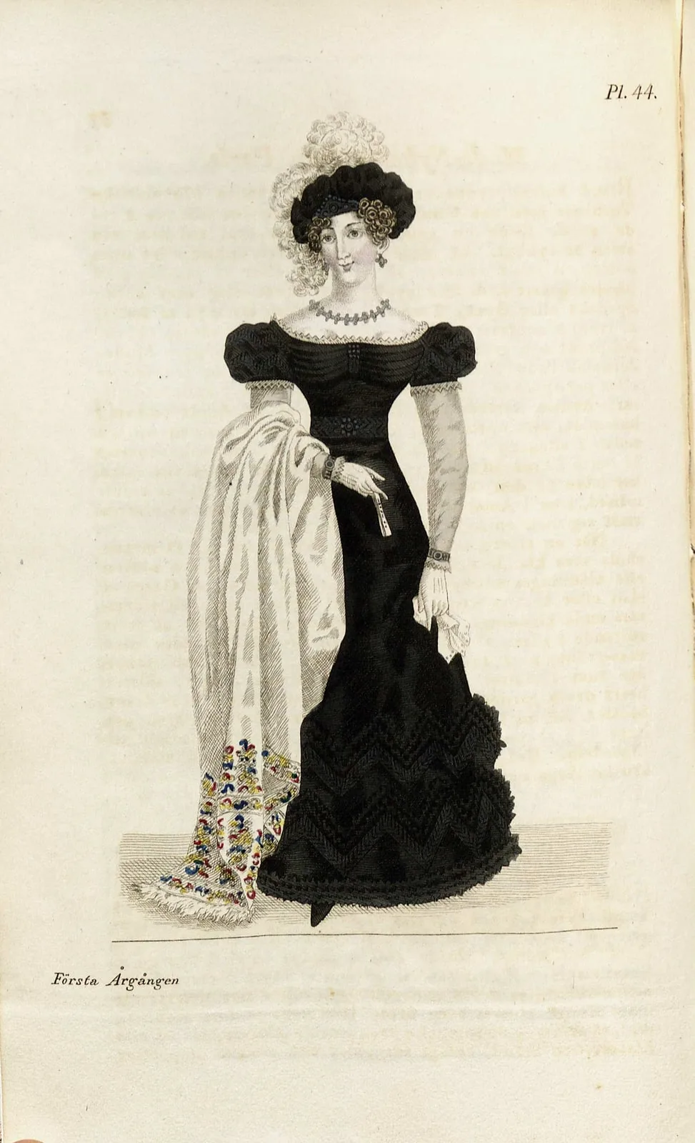 Magasin för konst, nyheter och moder 1824, illustration nr 44