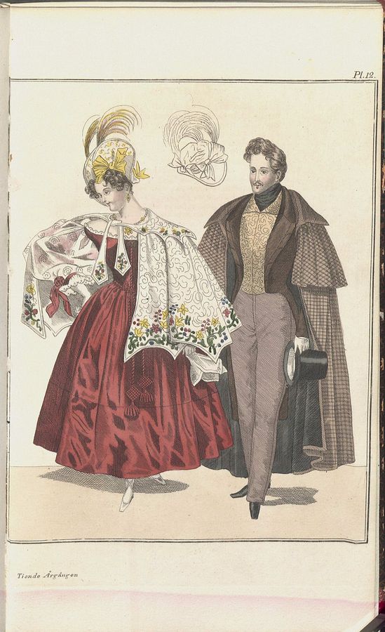 Magasin för konst, nyheter och moder 1833, illustration nr 12
