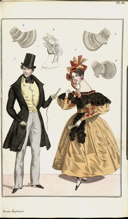 Magasin för konst, nyheter och moder 1833, illustration nr 20