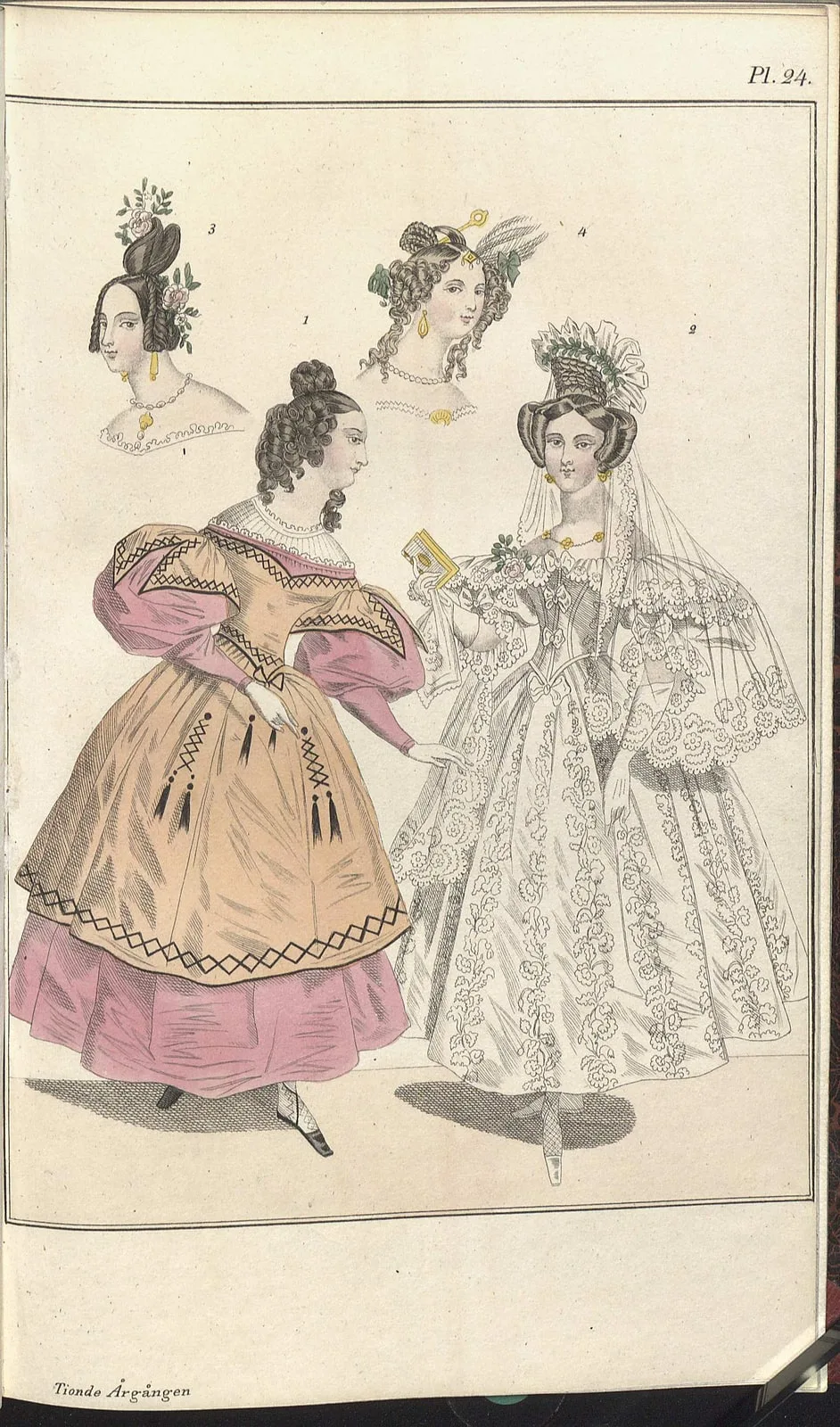 Magasin för konst, nyheter och moder 1833, illustration nr 24