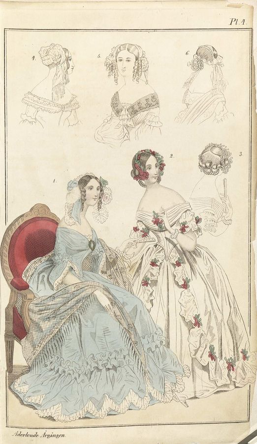 Magasin för konst, nyheter och moder 1841, illustration nr 4