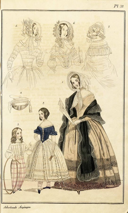 Magasin för konst, nyheter och moder 1841, illustration nr 32