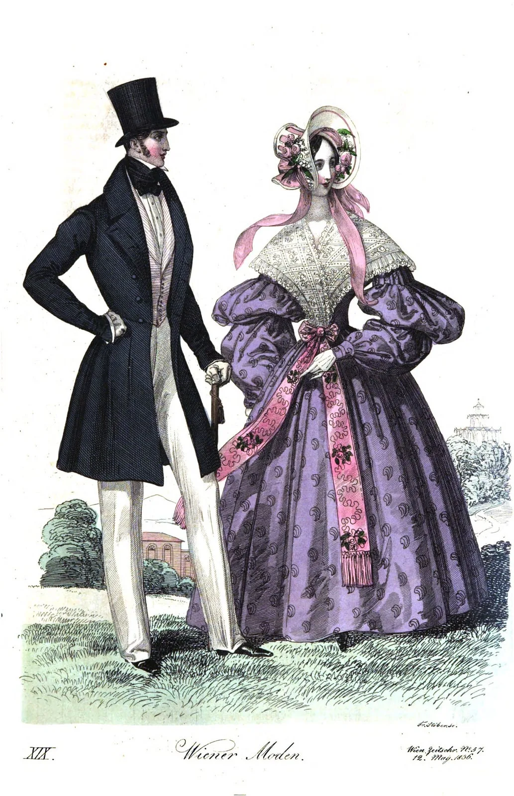 Viennese fashion, 1836-19