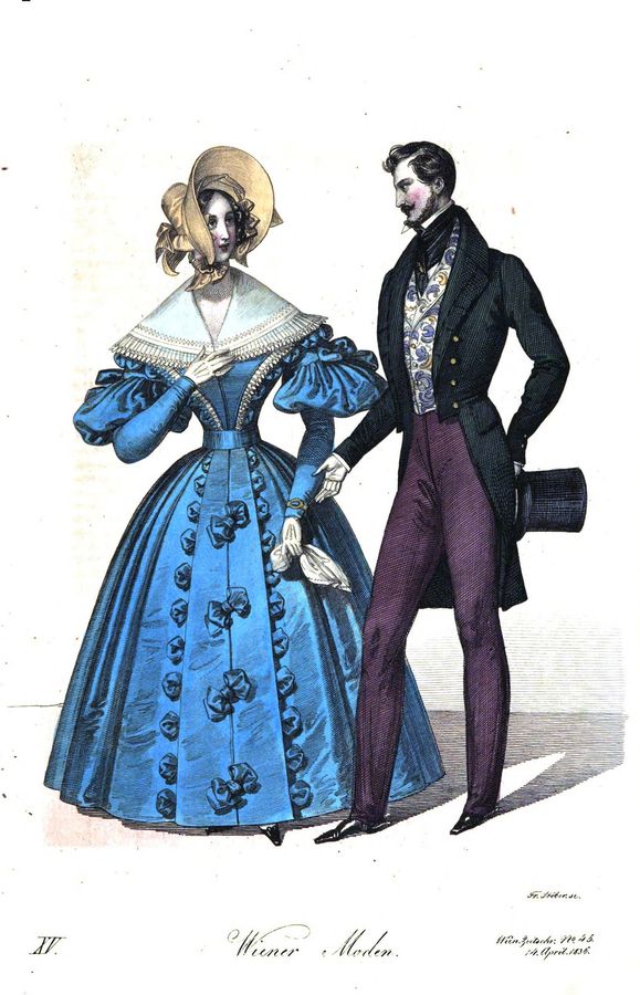 Viennese fashion, 1836-15