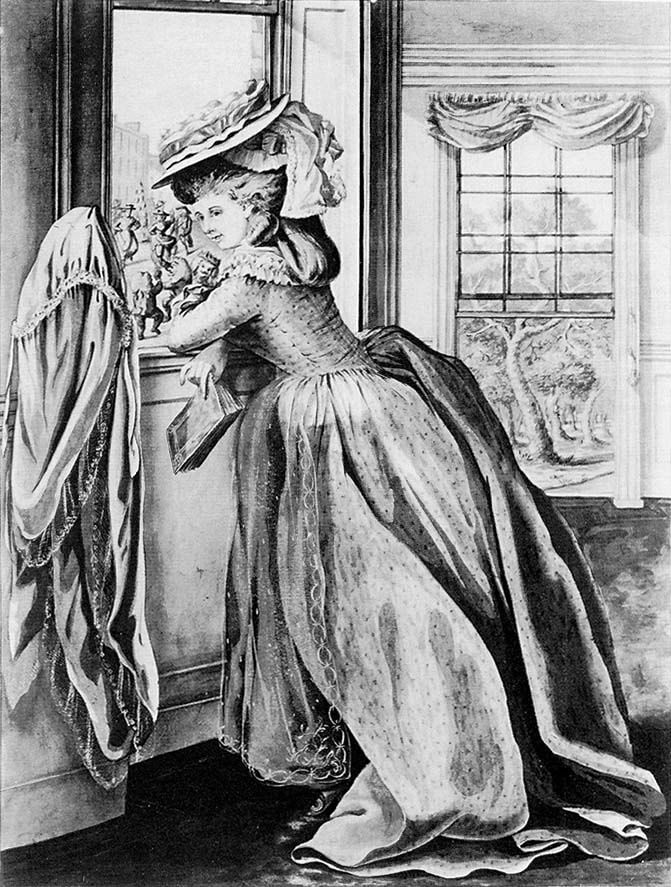 1785-robe-a-la-anglaise-Dighton-calendar-May