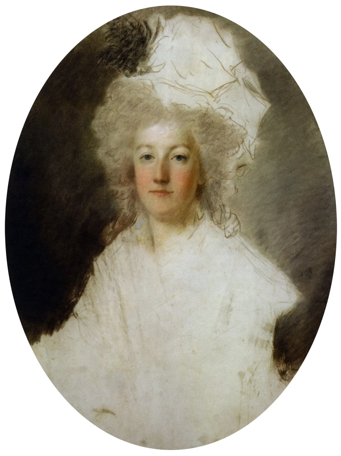 French : Marie-Antoinette emprisonnée Portrait of Marie Antoinette