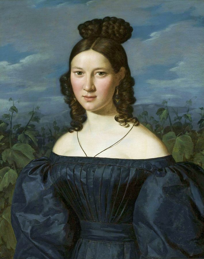 Polish: Portret młodej dziewczyny Portrait of a young woman.