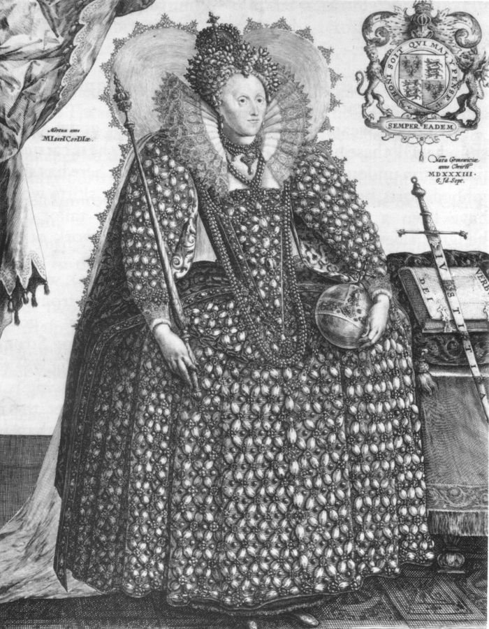 Crispin van de Passe after Oliver Queen Elizabeth I
