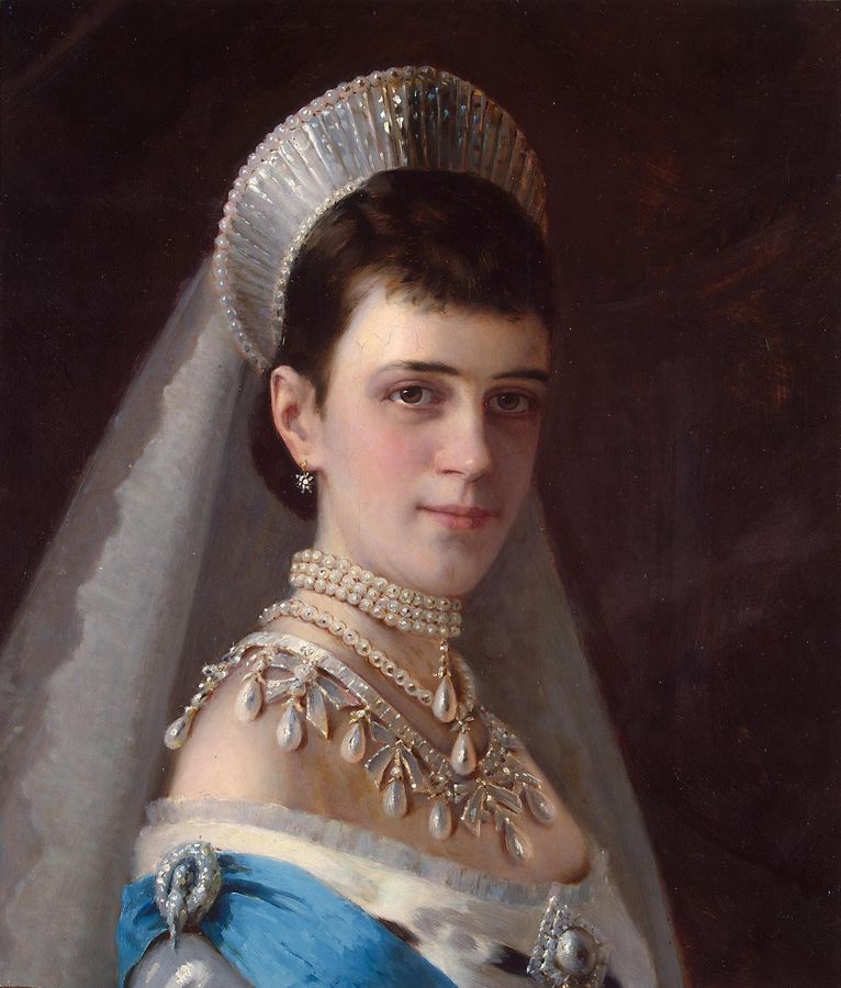 Portrait of Maria Feodorovna de Russie(1847–1928)