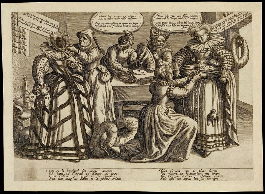 The Vanity of Women: Masks and Bustles