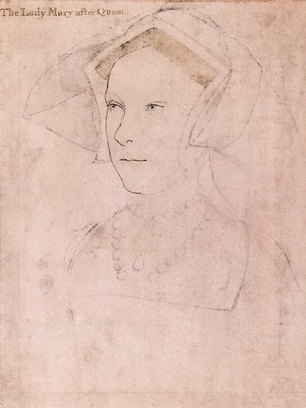 A Lady, Princess Mary? by Hans Holbein the Younger