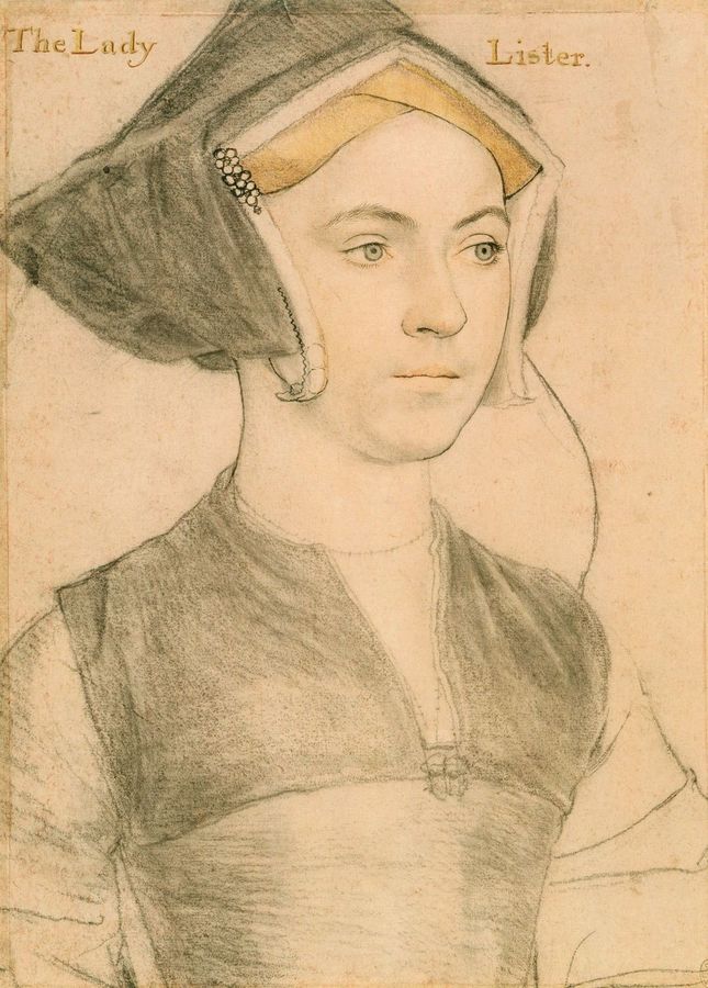 Jane, Lady Lister by Hans Holbein the Younger