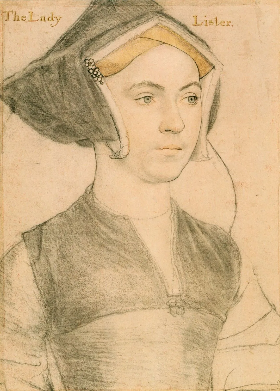 Jane, Lady Lister by Hans Holbein the Younger
