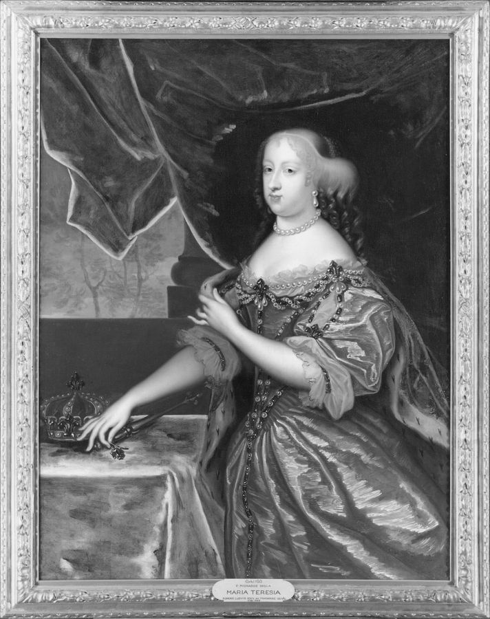 Swedish : Maria Teresia, 1638-1683, infantinna av Spanien Maria Teresia, 1638-1683, infantinna av Spanien