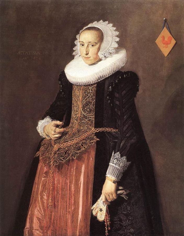 Portrait of Aletta Hanemans (1606-1653)